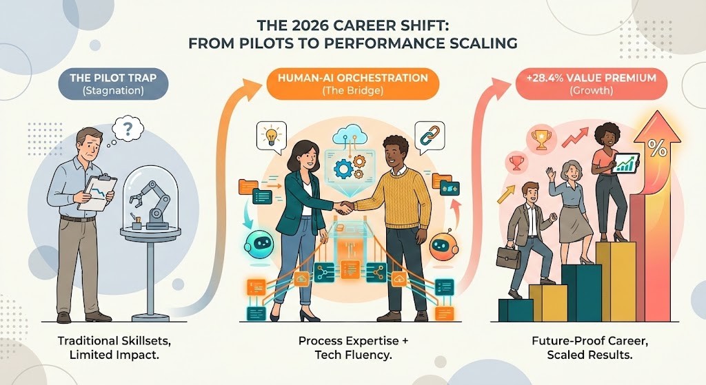 La prime salariale de 28.4 pour cent: Strategies de carriere industrielle pour l ere de l IA agentique en 2026 La prime salariale de 28.4 pour cent: Strategies de carriere industrielle pour l ere de l IA agentique en 2026