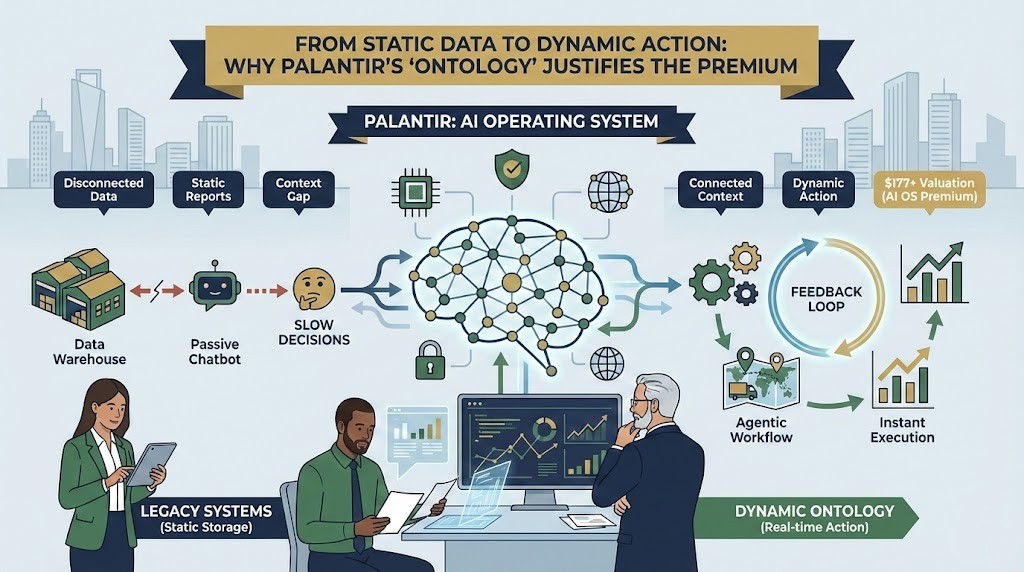 Saham Palantir di $177: Mengapa 'Dynamic Ontology' Membenarkan PER 400x
