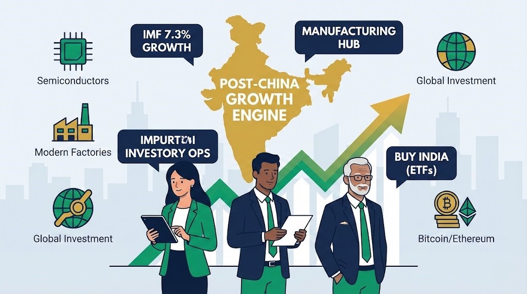 インド経済見通し2026：IMFが7.3%へ上方修正...新NISAで狙う「ポスト中国」の真実