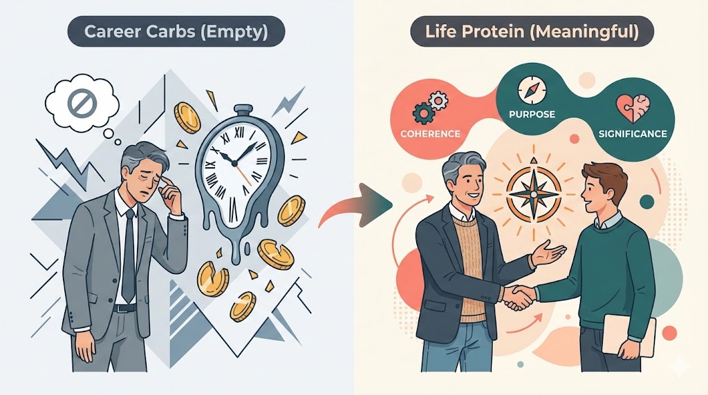 Votre carrière n'est-elle que « Glucides Vides » ? 3 Piliers pour soigner votre « Carence en Protéines »