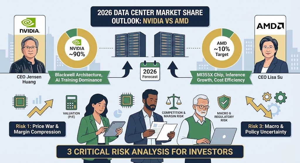 NVIDIA vs AMD: Meilleure Stratégie 2026 et Analyse des 3 Risques