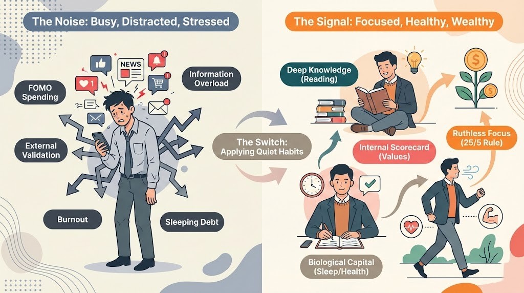 Why You Feel Busy But Poor: 9 "Quiet" Habits That Build Real Wealth in 2026